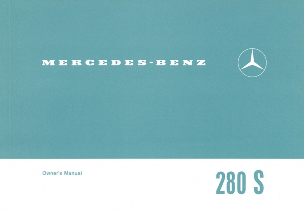 Picture of: Mercedes Benz W S / (196-) Owners Manual
