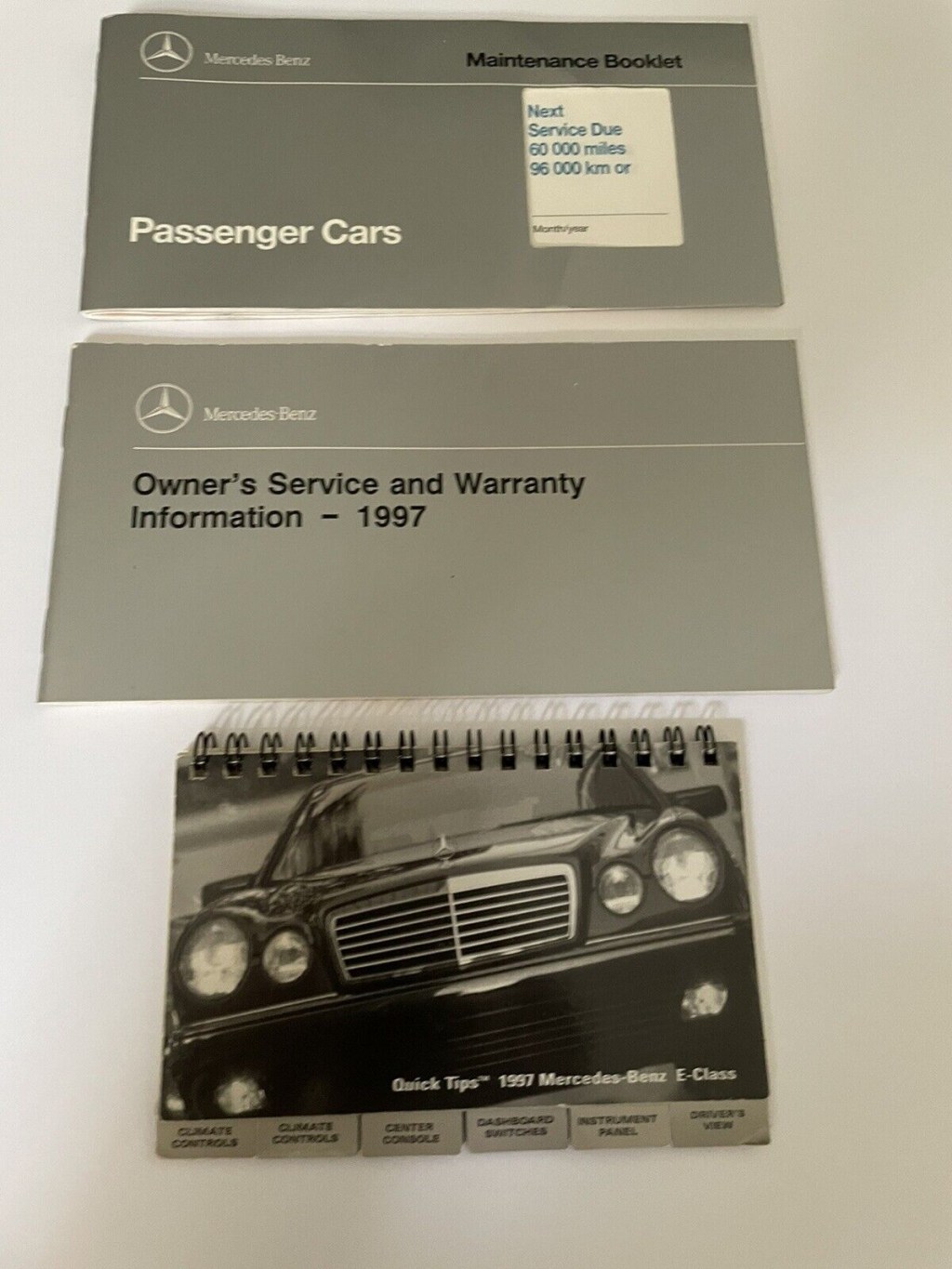 Picture of: Mercedes E Diesel E E Class Original Owners Manual – SET