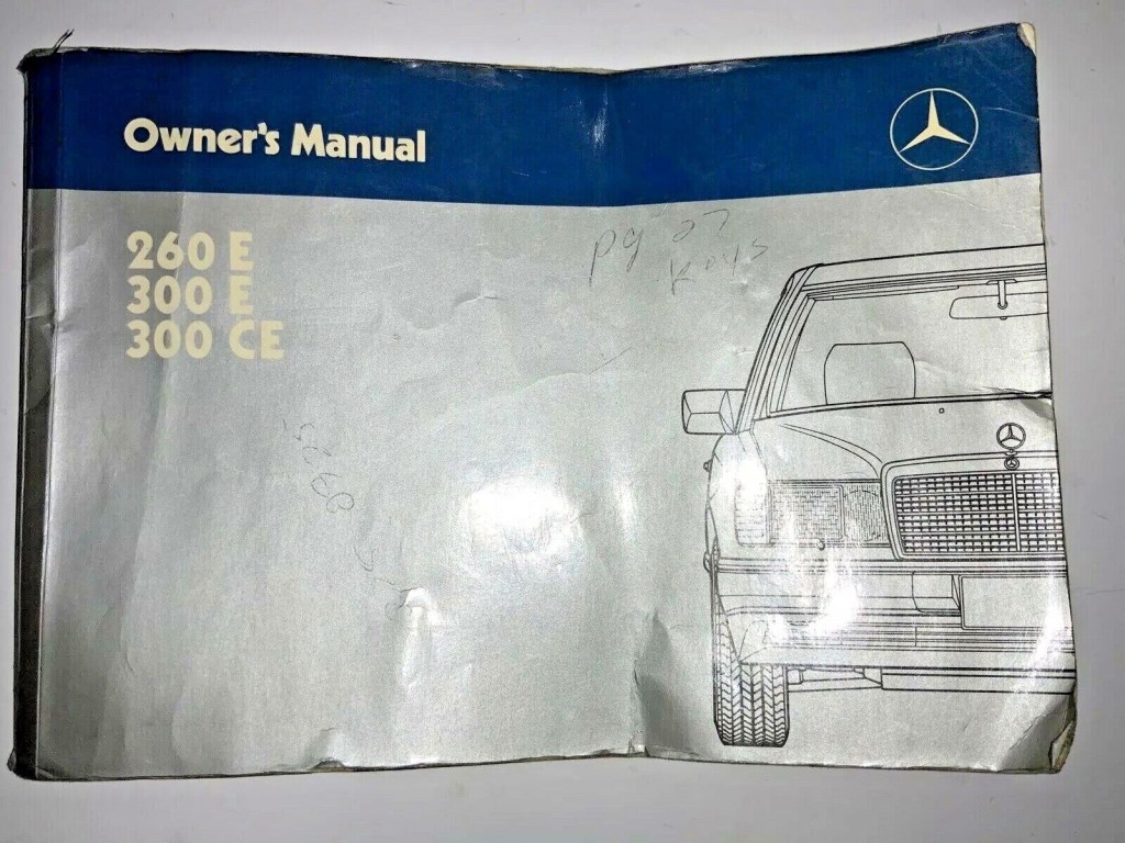 Picture of: Mercedes E E CE W Owner’s OWNERS Manual