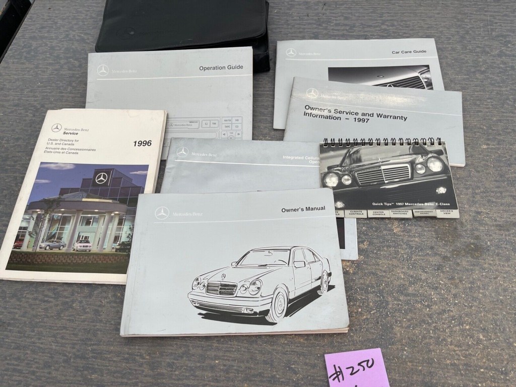Picture of: Mercedes E E W Diesel Owners Manual Books #
