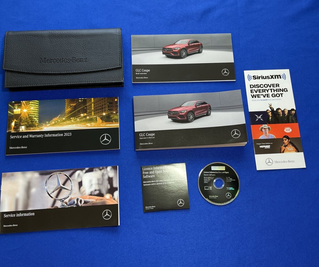 Picture of: MERCEDES GLC COUPE OWNERS MANUAL with CASE    GLC