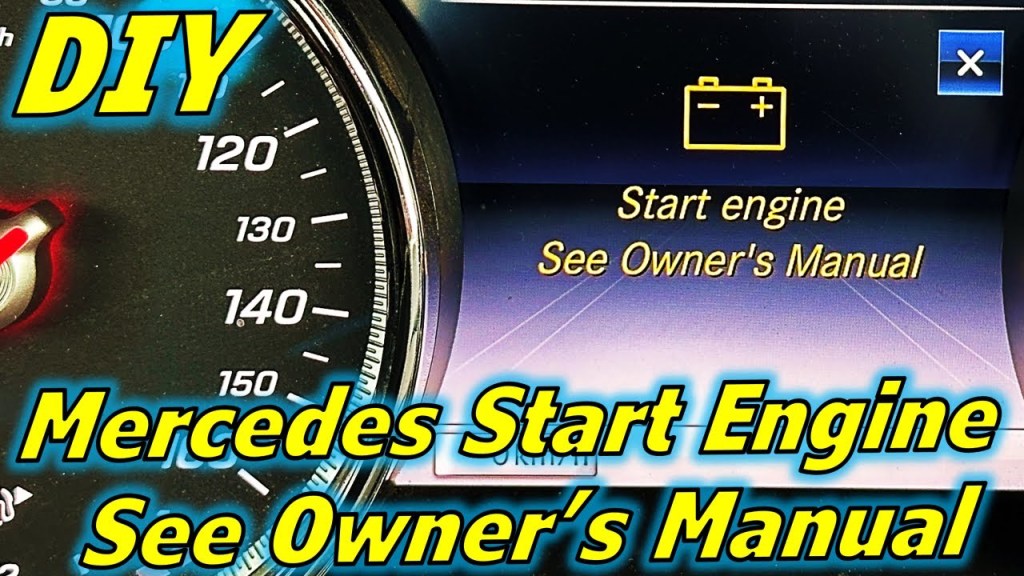 Picture of: Mercedes Start Engine See Owners Manual // How To FIX