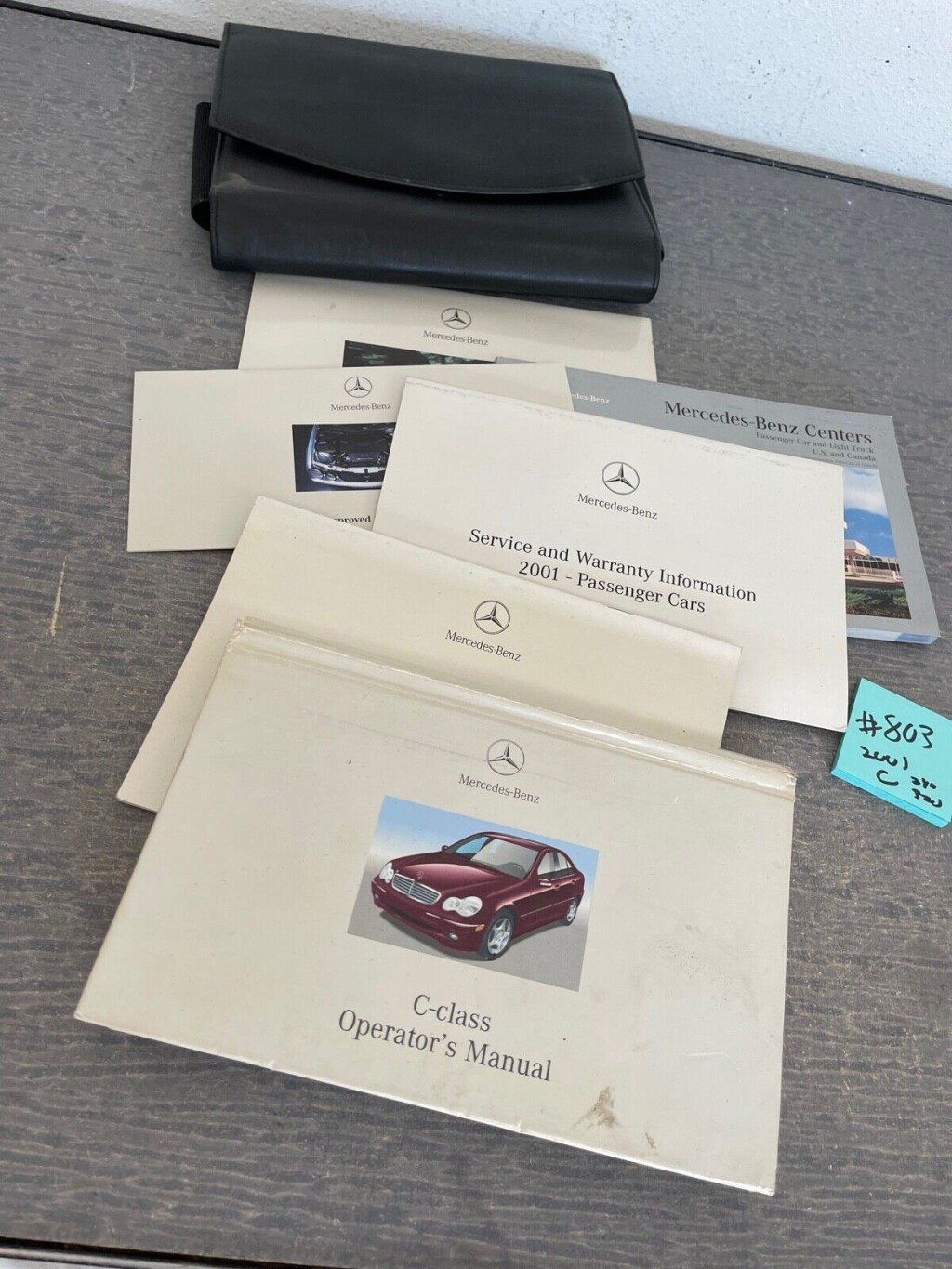 Picture of: Mercedes W C Class C C Owners Manuals Books #  eBay