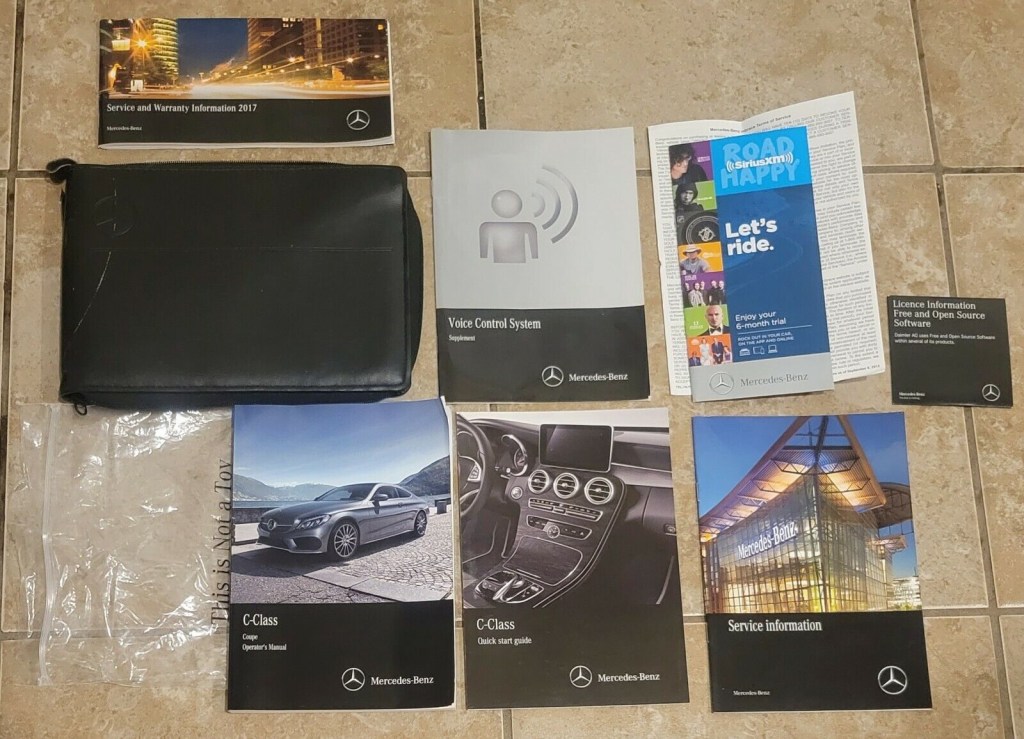 Picture of: OEM  Mercedes c C AMG C C S Coupe Owners Manual Set &  Supplements