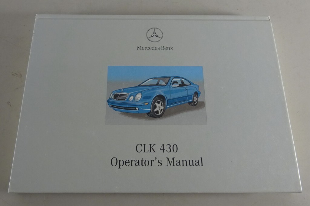 Picture of: Operating Instructions/Owner ´S Manual Mercedes-Benz CLK  C  Coupé By