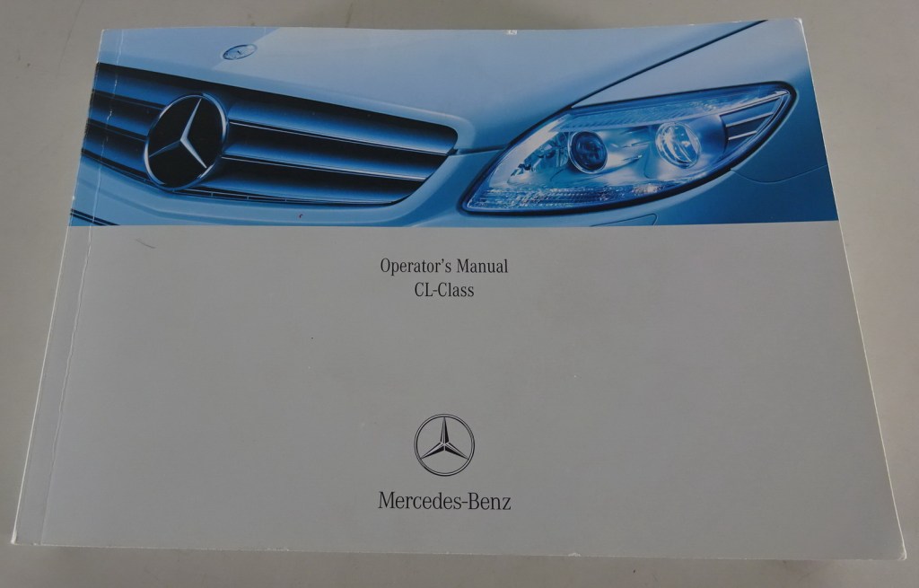 Picture of: Owner´s Manual / Handbook Mercedes-Benz CL-Klasse C  USA Version Stand  /200