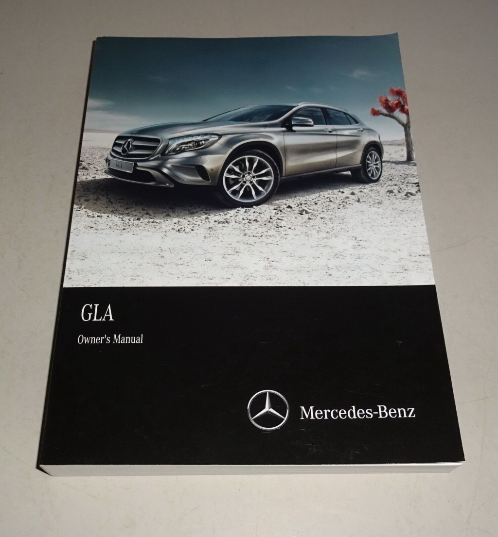 Picture of: Owner´s Manual / Handbook Mercedes GLA X  inkl