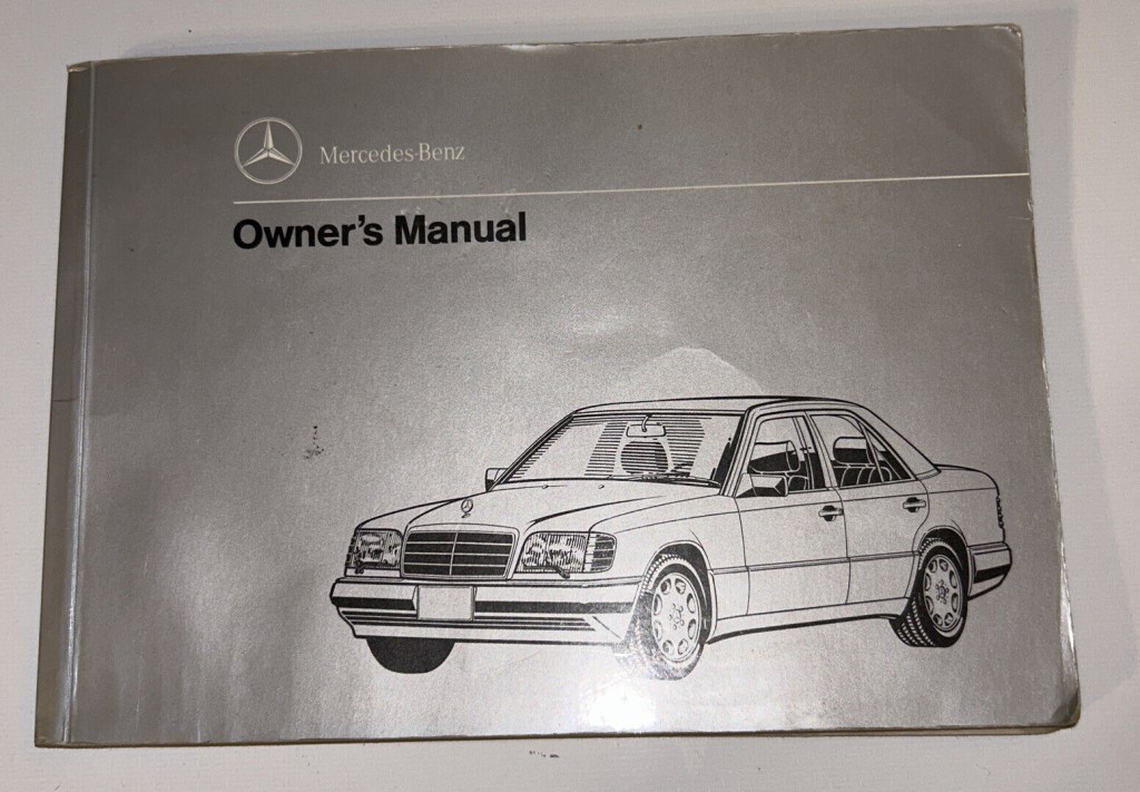 Picture of: Owner’s Manual Mercedes Benz E-Class E / E / E from