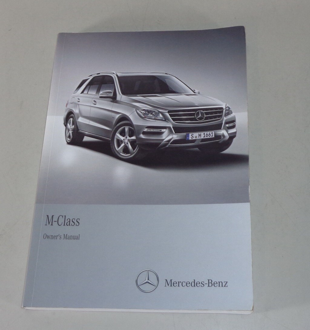 Picture of: Owner’s Manual Mercedes Benz M-CLASS ML /// AMG From /01   eBay