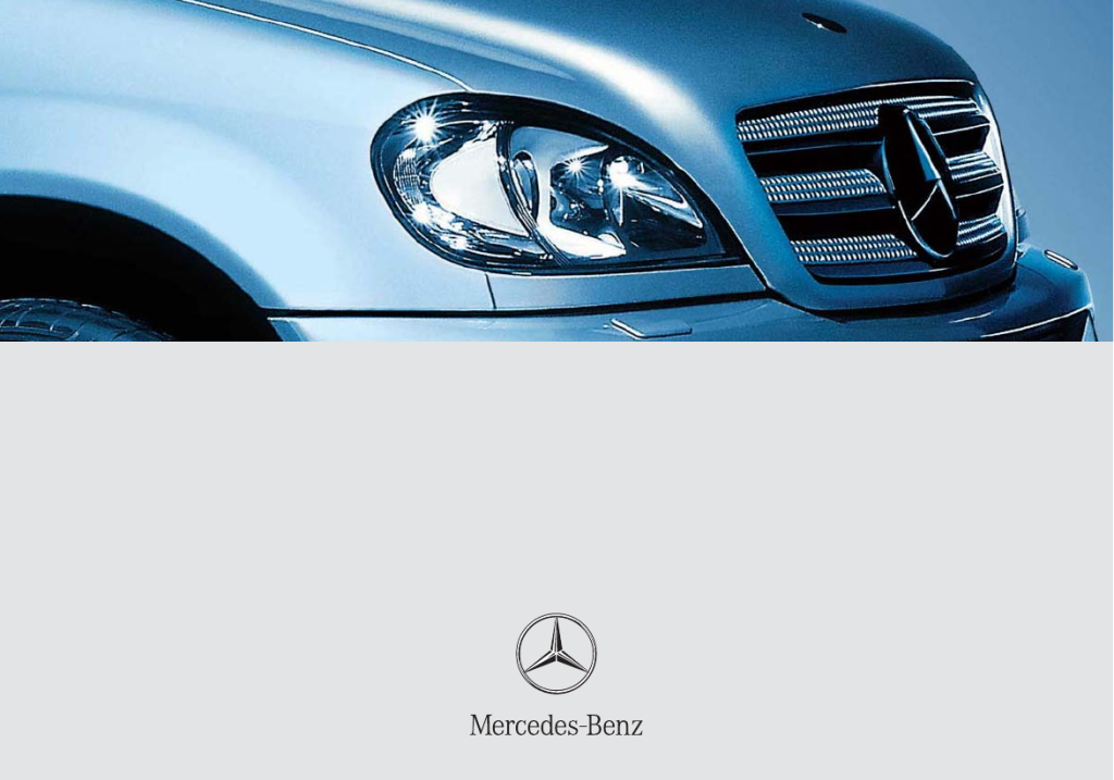 Picture of: User manual Mercedes-Benz ML () (English –  pages)