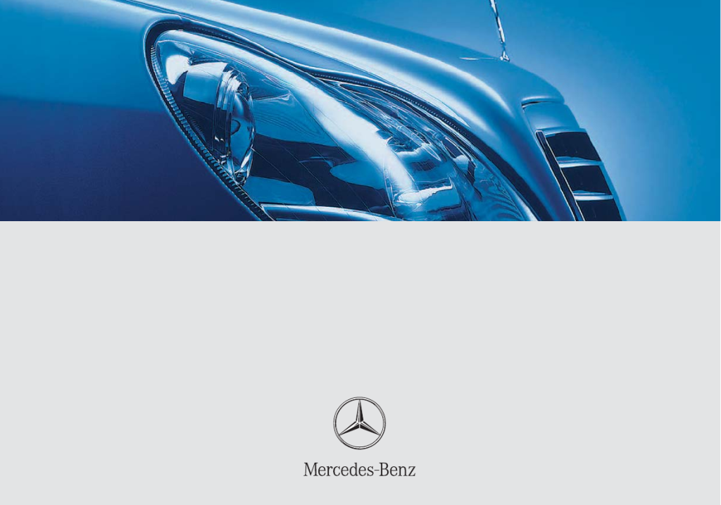 Picture of: User manual Mercedes-Benz S () (English –  pages)